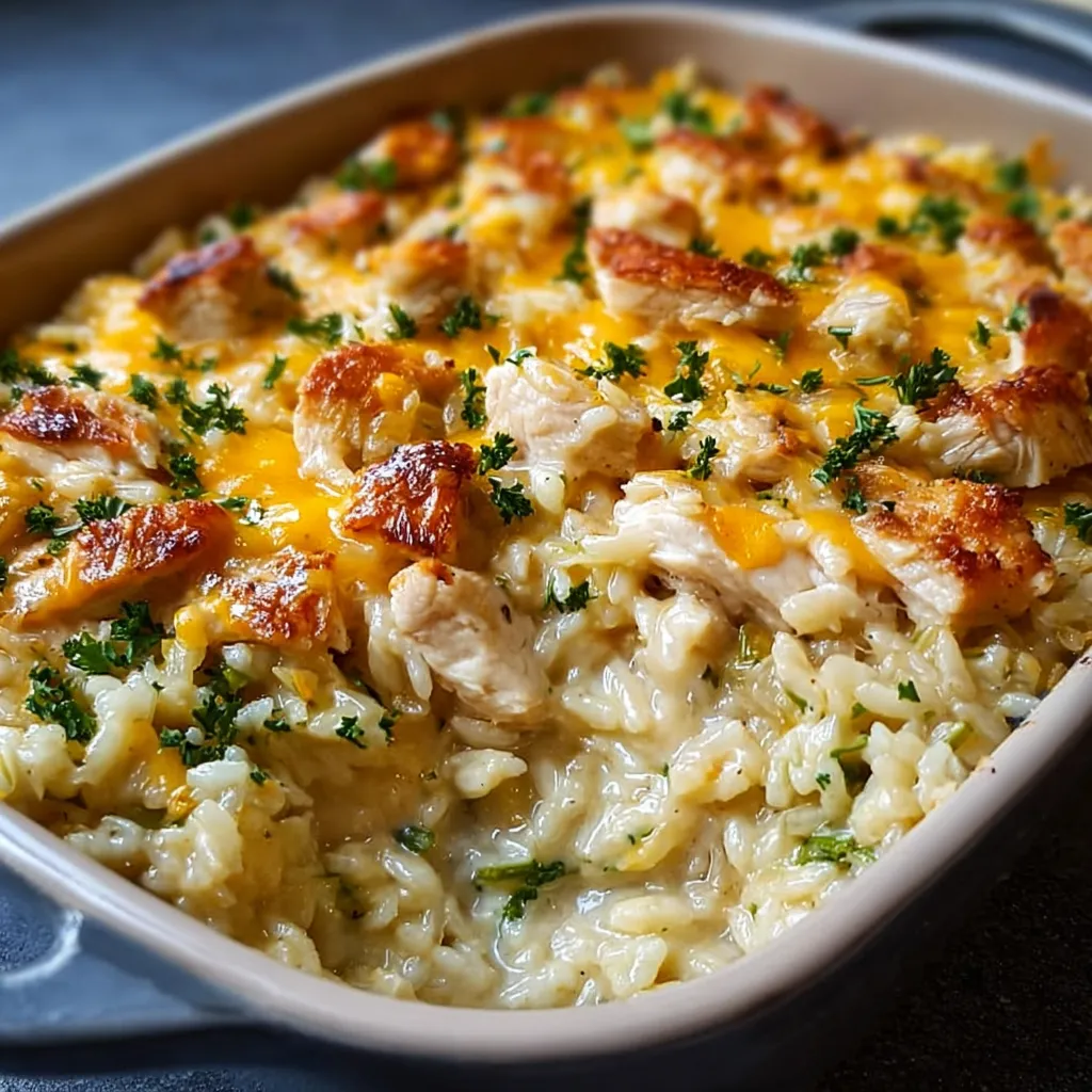 Irresistible Creamy Chicken and Rice Casserole: A Family Favorite