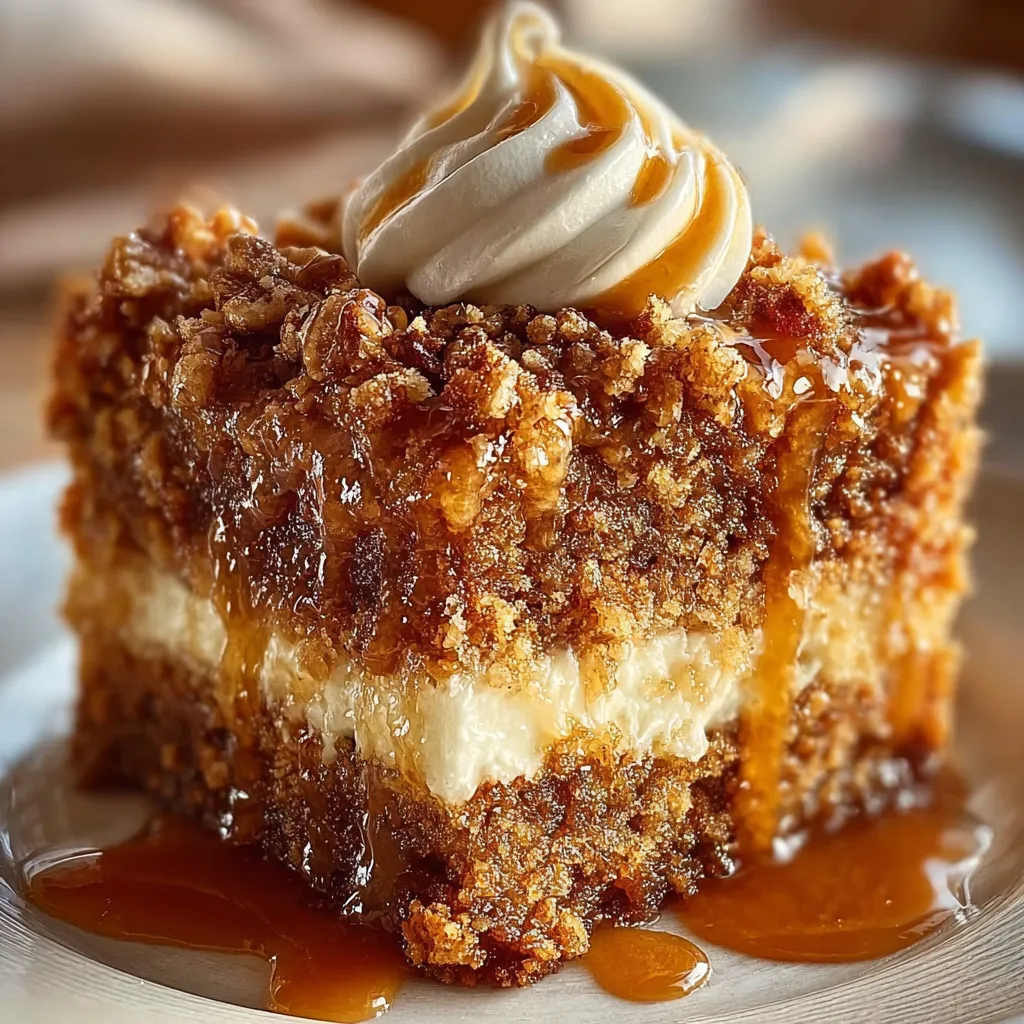 Autumn Pumpkin Spice Crumble Cake