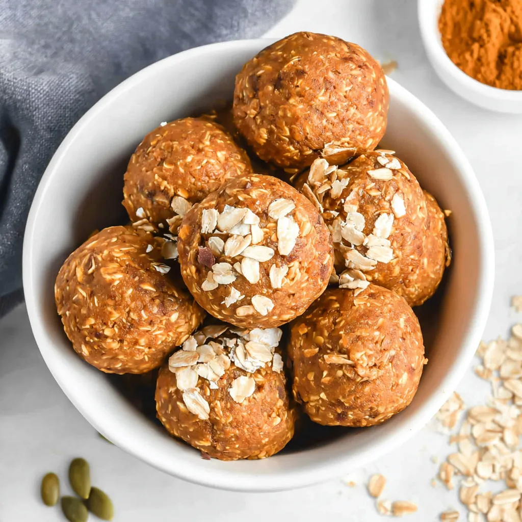 Alt text for second content image about Easy 5-Ingredient Pumpkin Protein Balls