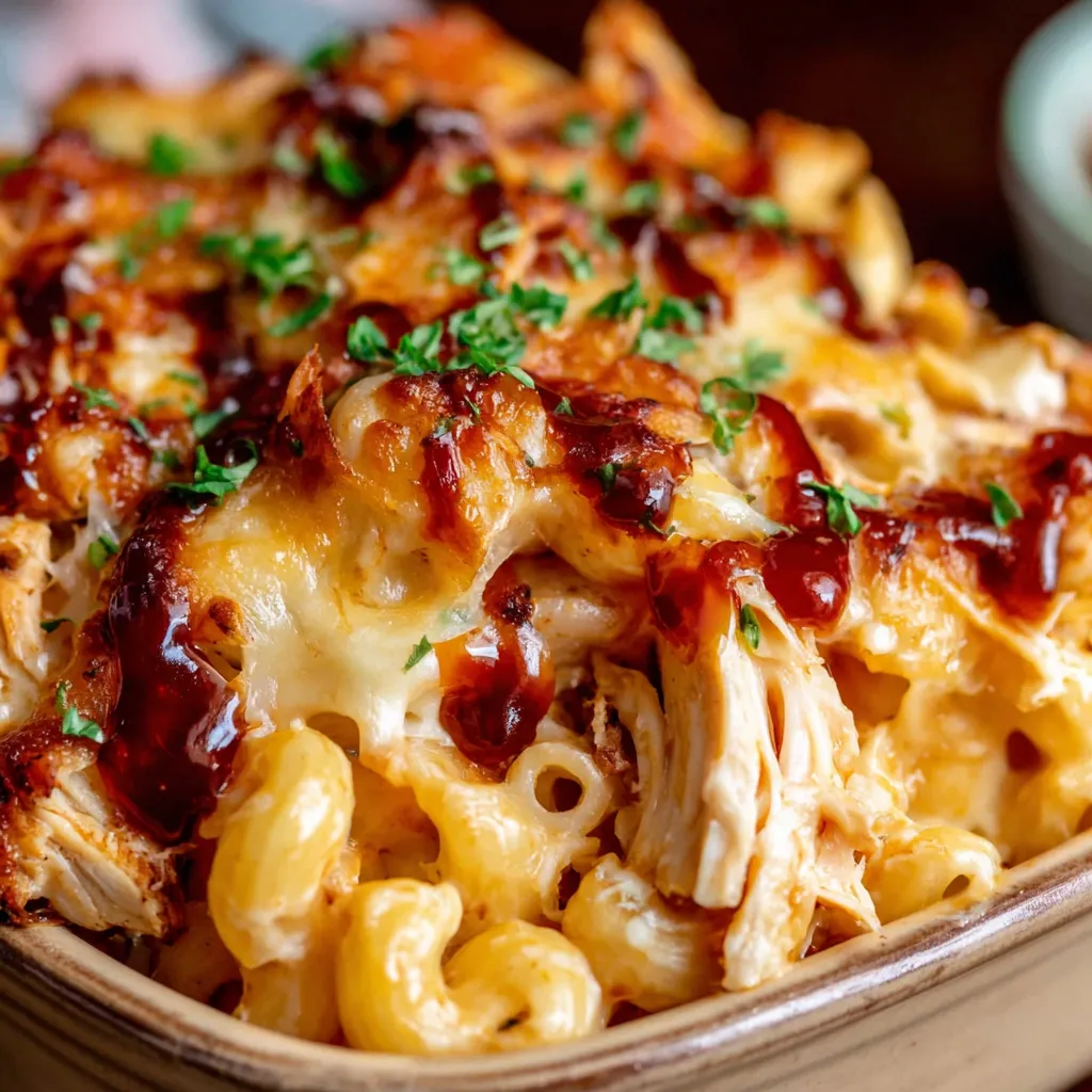 BBQ CHICKEN MAC HEAVEN