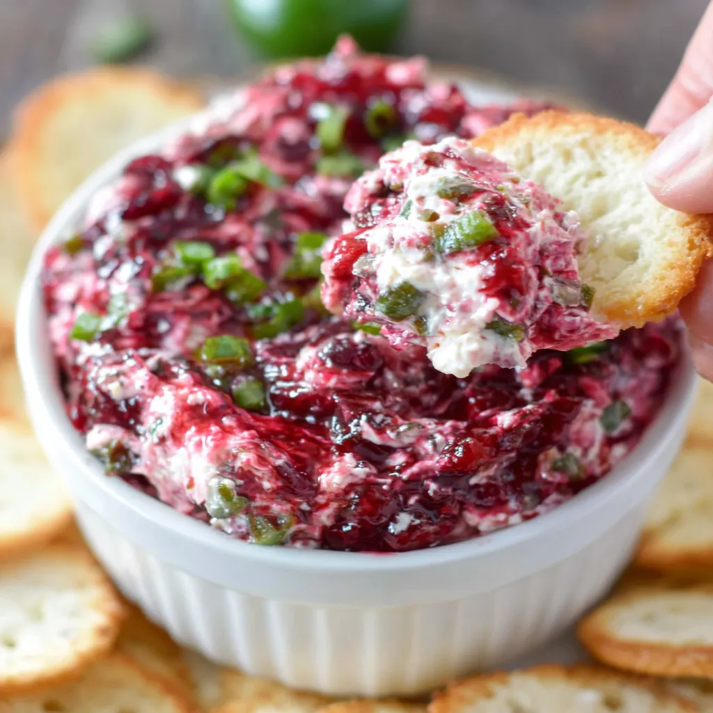 CRANBERRY JALAPENO DIP PERFECTION