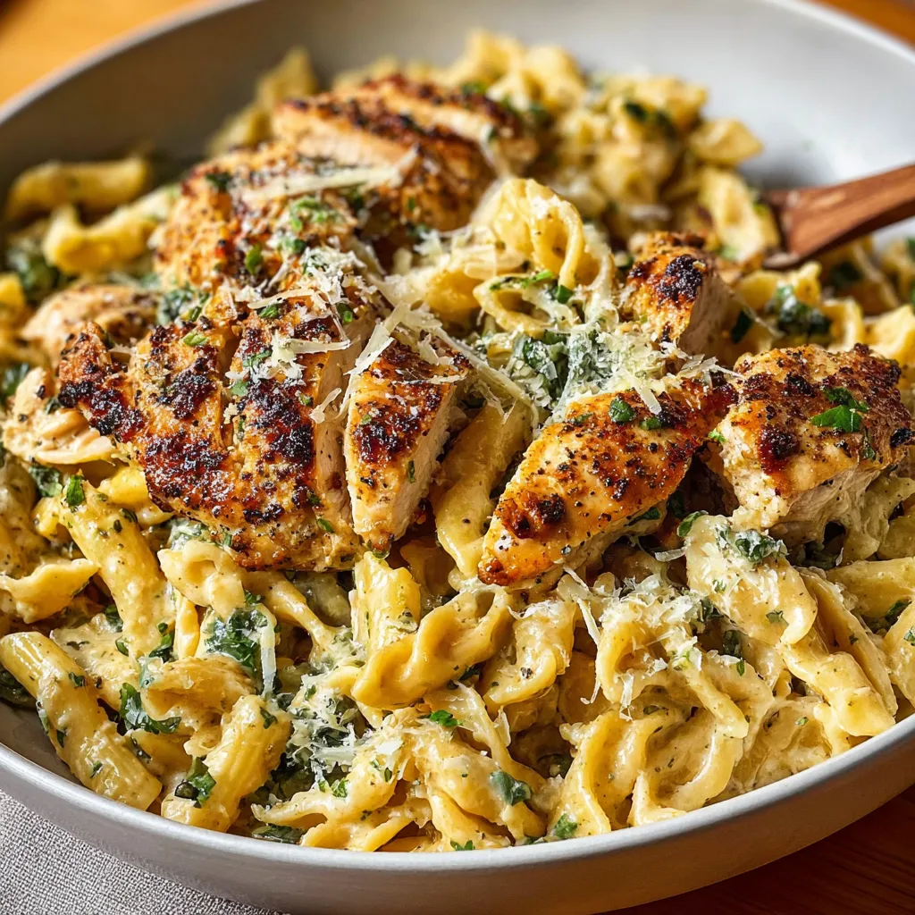 GARLIC PARMESAN PASTA PERFECTION