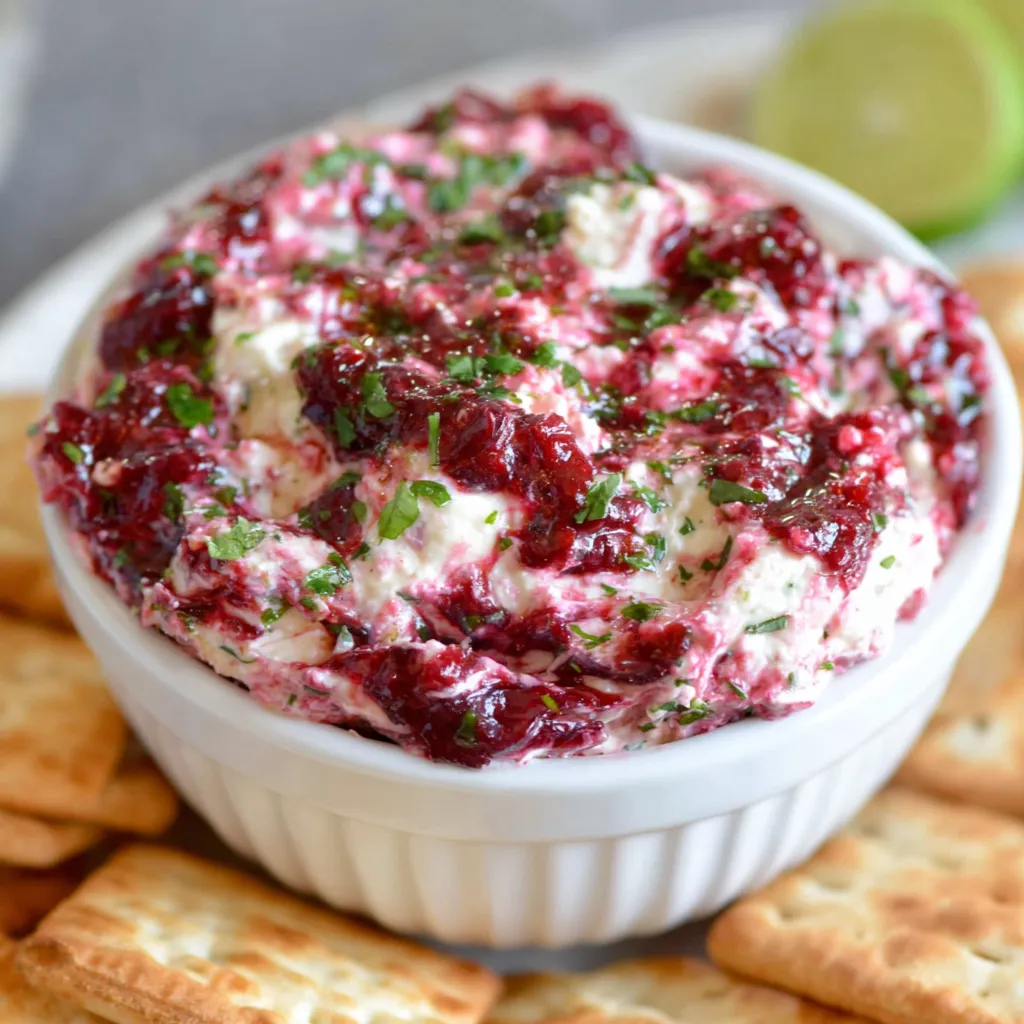 SPICY CRANBERRY JALAPENO DIP