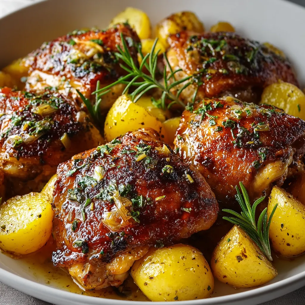ULTIMATE CRISPY CHICKEN POTATOES